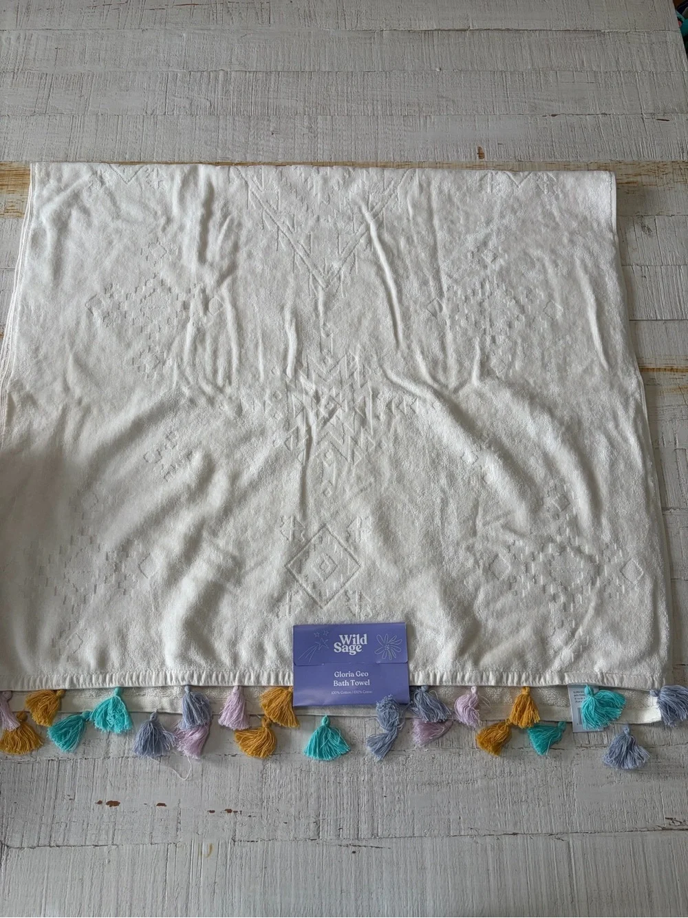 Wild Sage towels are